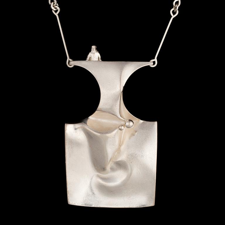 Björn Weckström, HALSSMYCKE, sterling silver, Lapponia 1987.