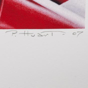 PHILIPPE HUART, färgserigrafi, signerad och numrerad 44/50, daterad -07.