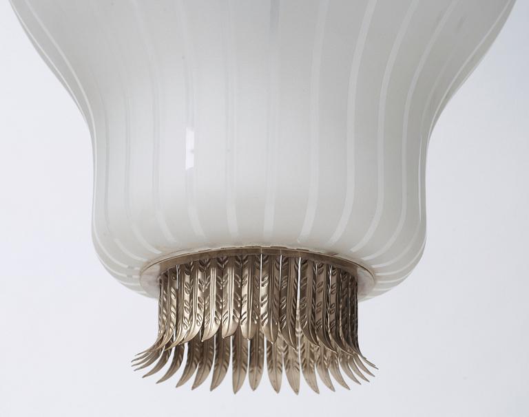 A Swedish Modern ceiling lamp, 1930-40's.