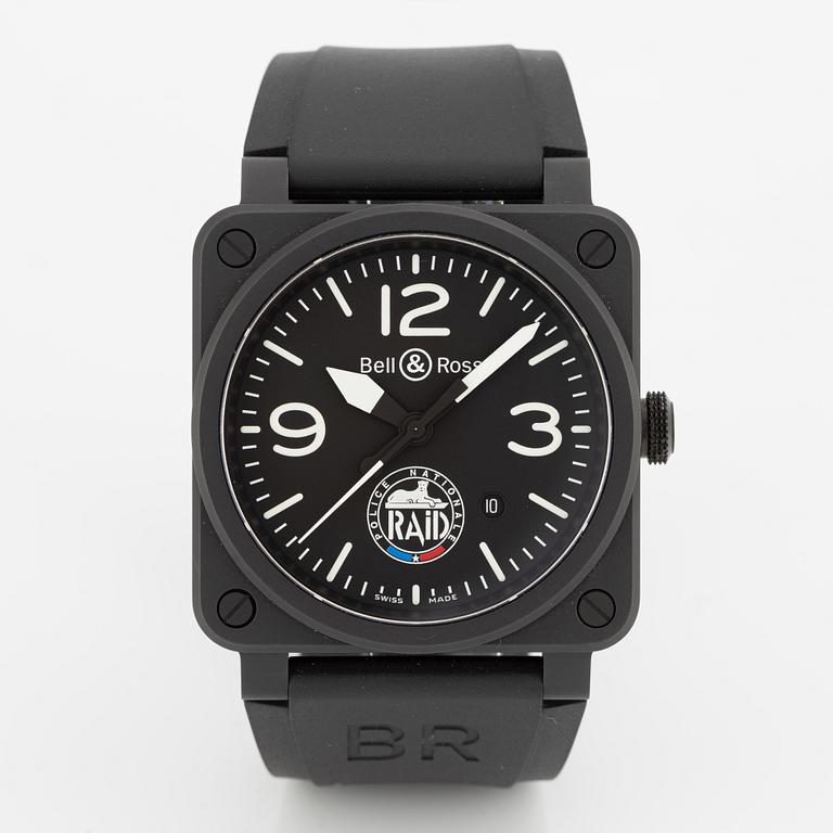 Bell & Ross, BR03-92, "RAID", "Limited Edition", wristwatch, 42 mm.