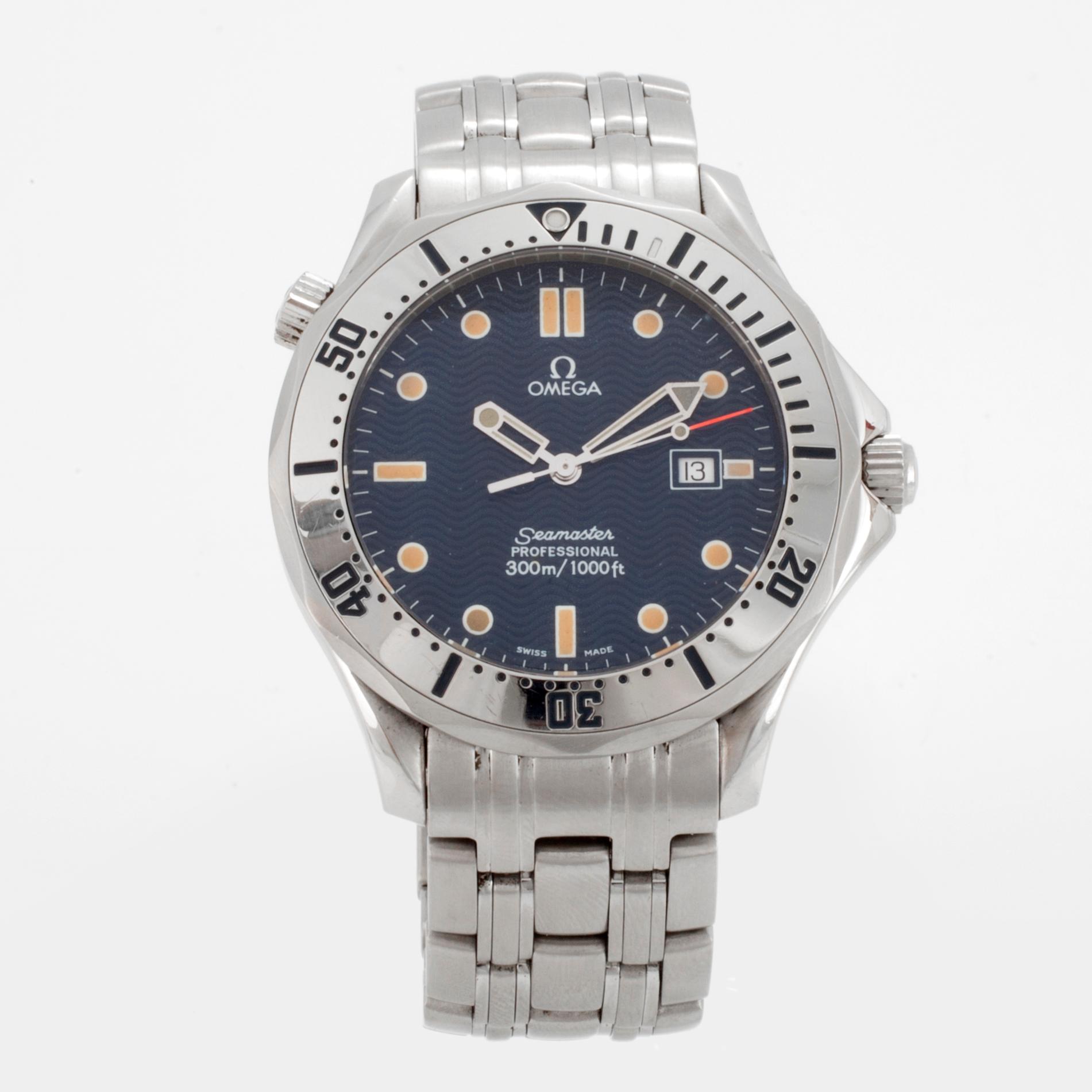 OMEGA, Seamaster Professional (300m / 1000ft), wristwatch, 41 mm,