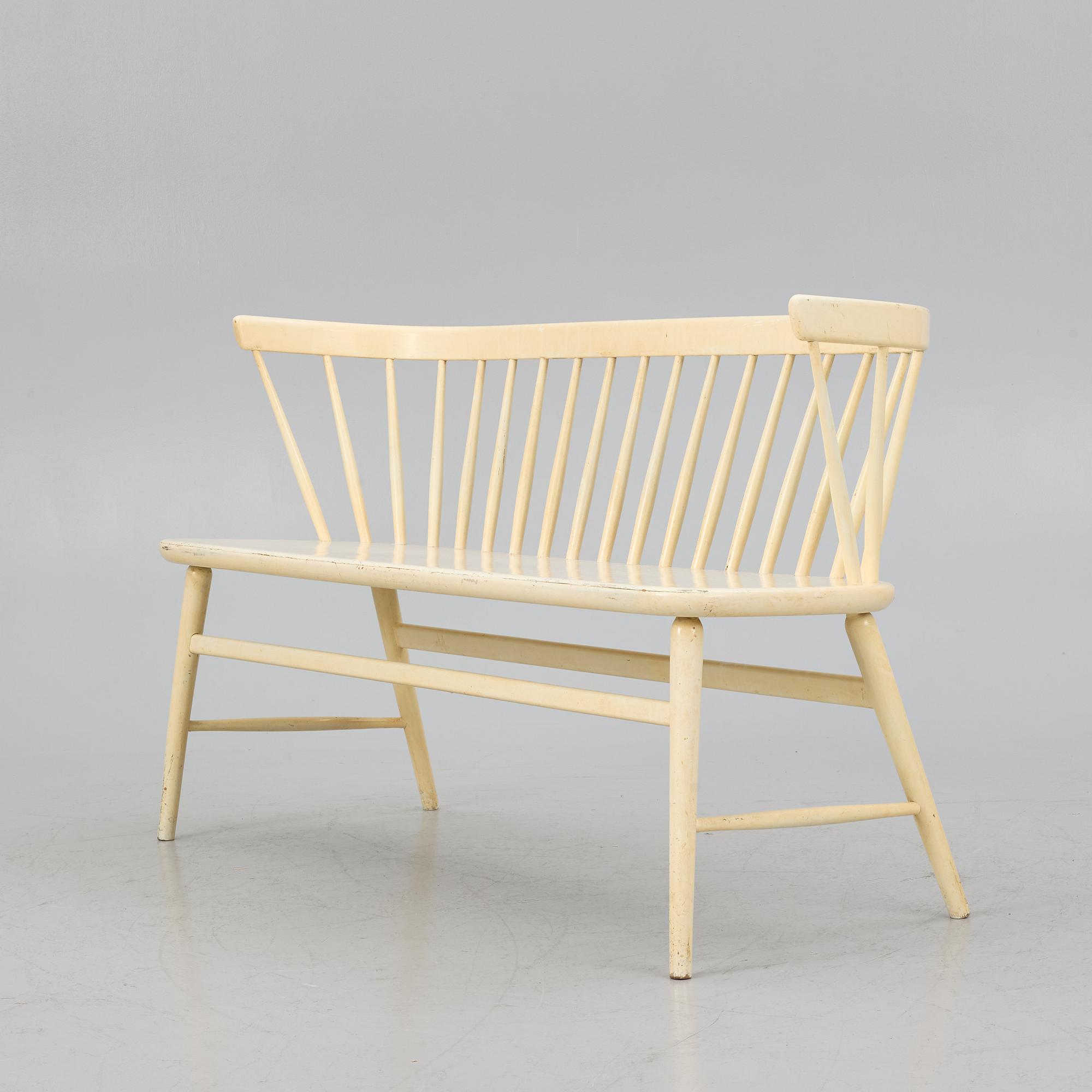 Ebbe Wigell, sofa, "Florida", Bröderna Wigells Stolfabrik, 1950s.