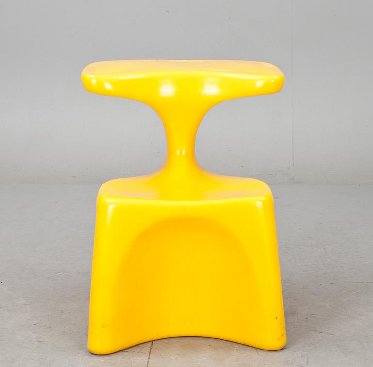 STOL, "Zocker", sitting tool, Luigi Colani, Top system Burkhard Lübke, Tyskland 1973-82, märkt.