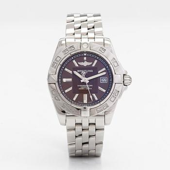 Breitling, Galactic, wristwatch, 32 mm.