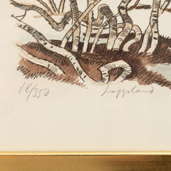 Bibliofilupplagor med originalgrafik, som regel signerad (14 vol).