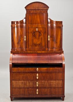 RULLKLAFFSEKRETÄR, empire. Danmark, 1800-talets första hälft.