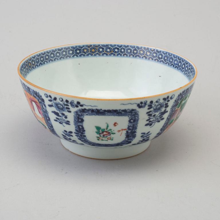 SKÅL, kompaniporslin. Qingdynastin, Qianlong (1736-95).