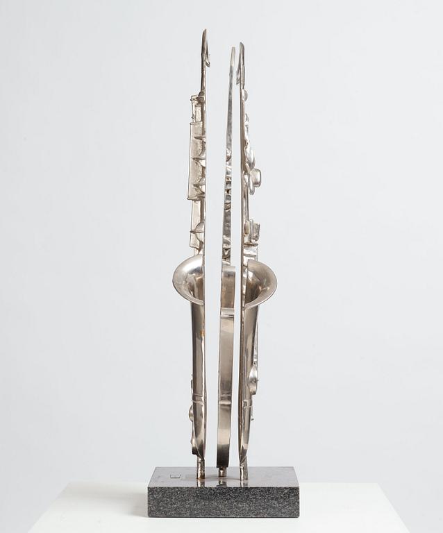 Fernandez Arman, Saxophone, 1984.