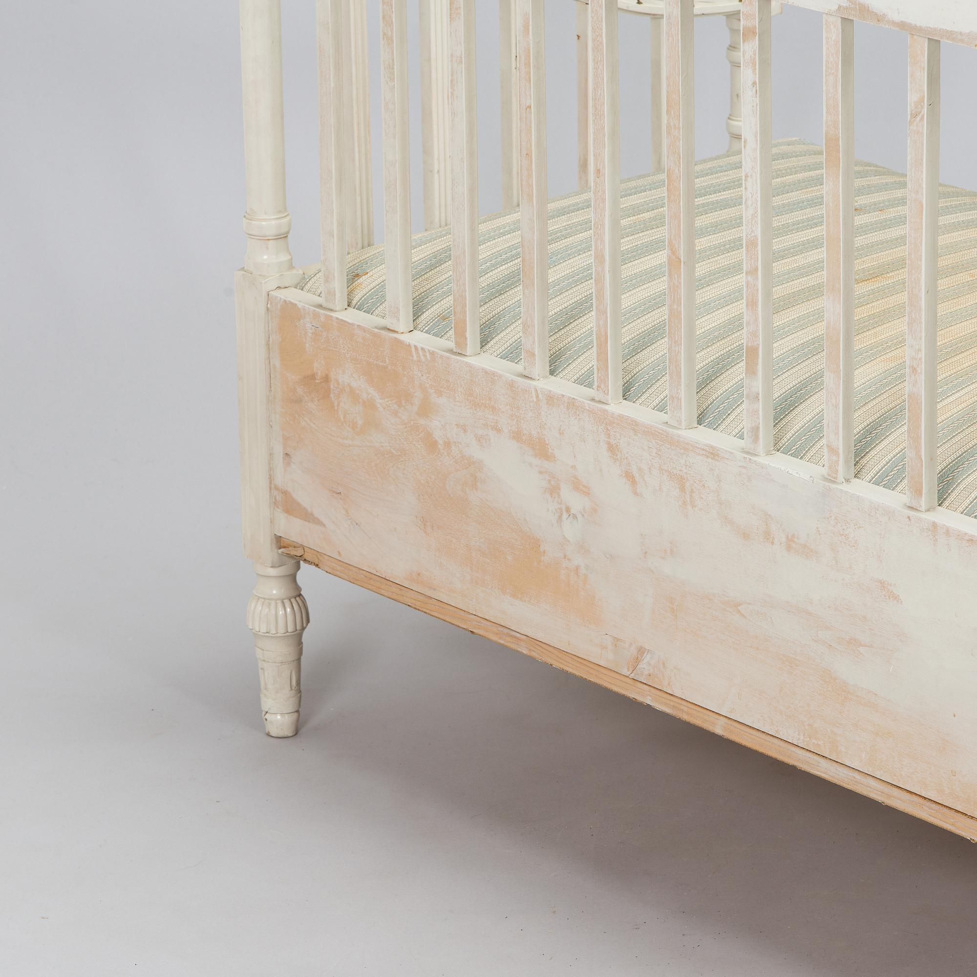 Sohva, kustavilaistyylinen, 1900-luvun alku.