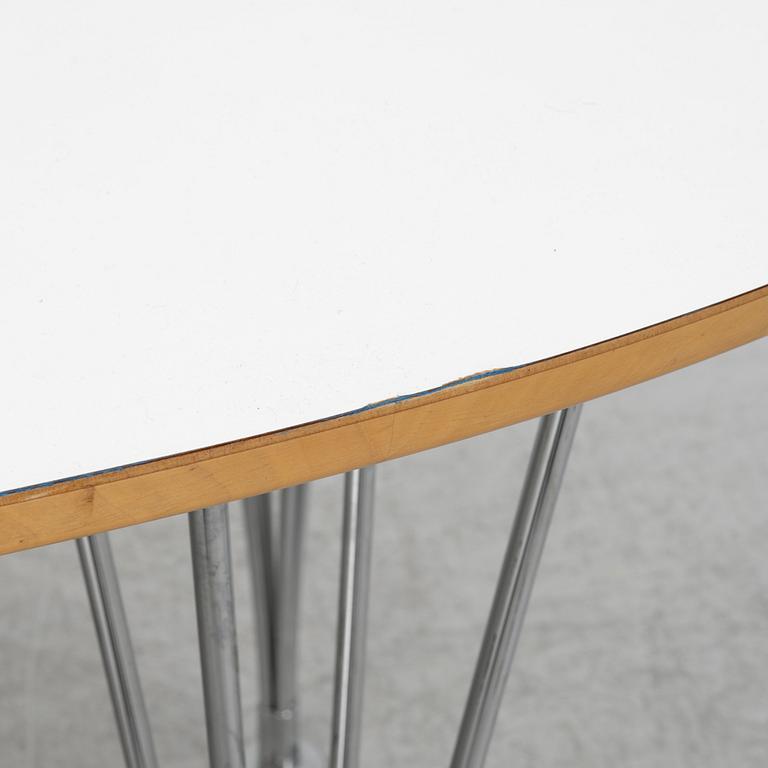 Bruno Mathsson & Piet Hein, dining table, "Superellipse", Bruno Mathsson International, Värnamo, 2011.