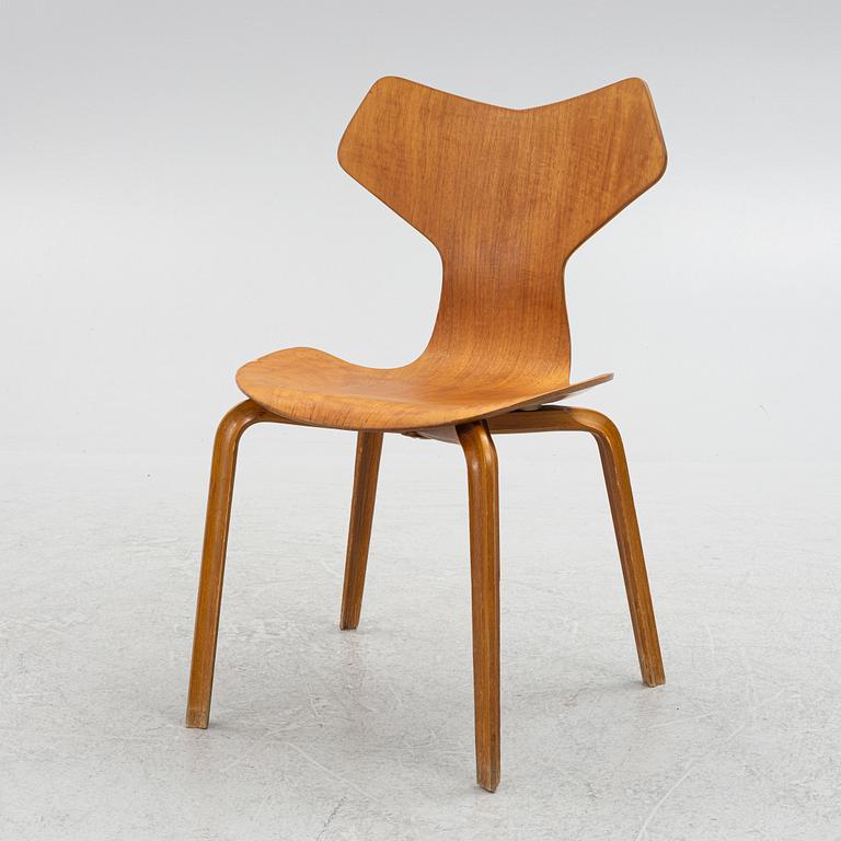 Arne Jacobsen, stol, "Grand Prix", Fritz Hansen, 1960-tal.