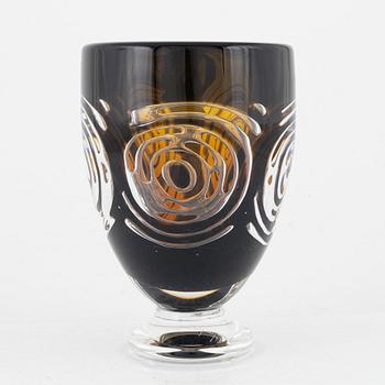 Jan Johansson, an 'Ariel' vase, numbered 13/30, Orrefors Studio, 2001.