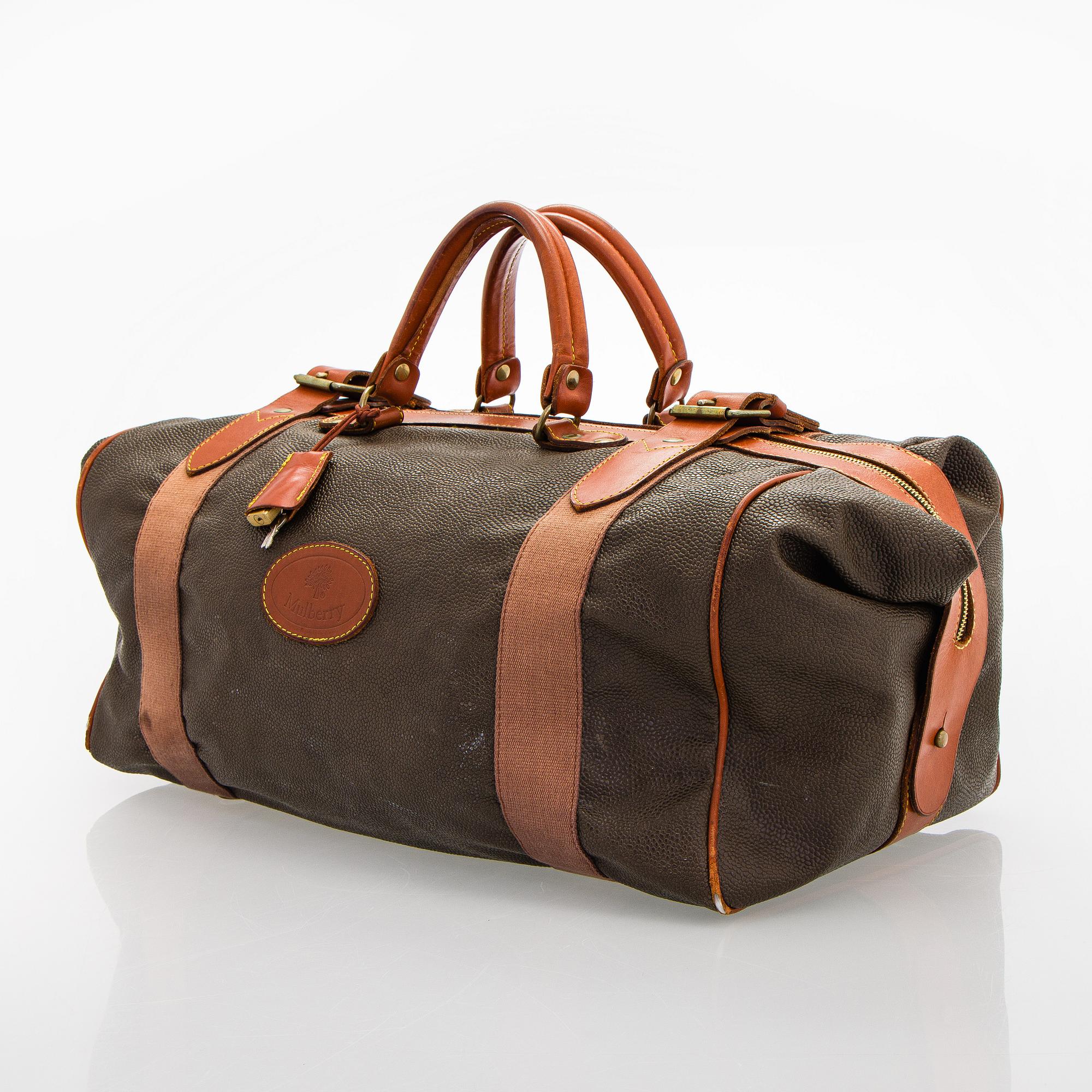 Mulberry, weekendbag, vintage.
