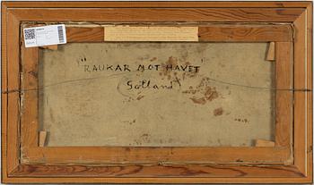 Harry Booström, "Raukar mot havet" (Gotland).