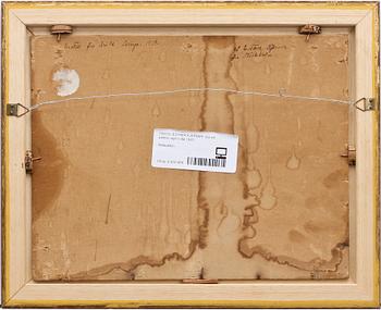 ESTHER KJERNER, olja på pannå, sign o dat 1929.