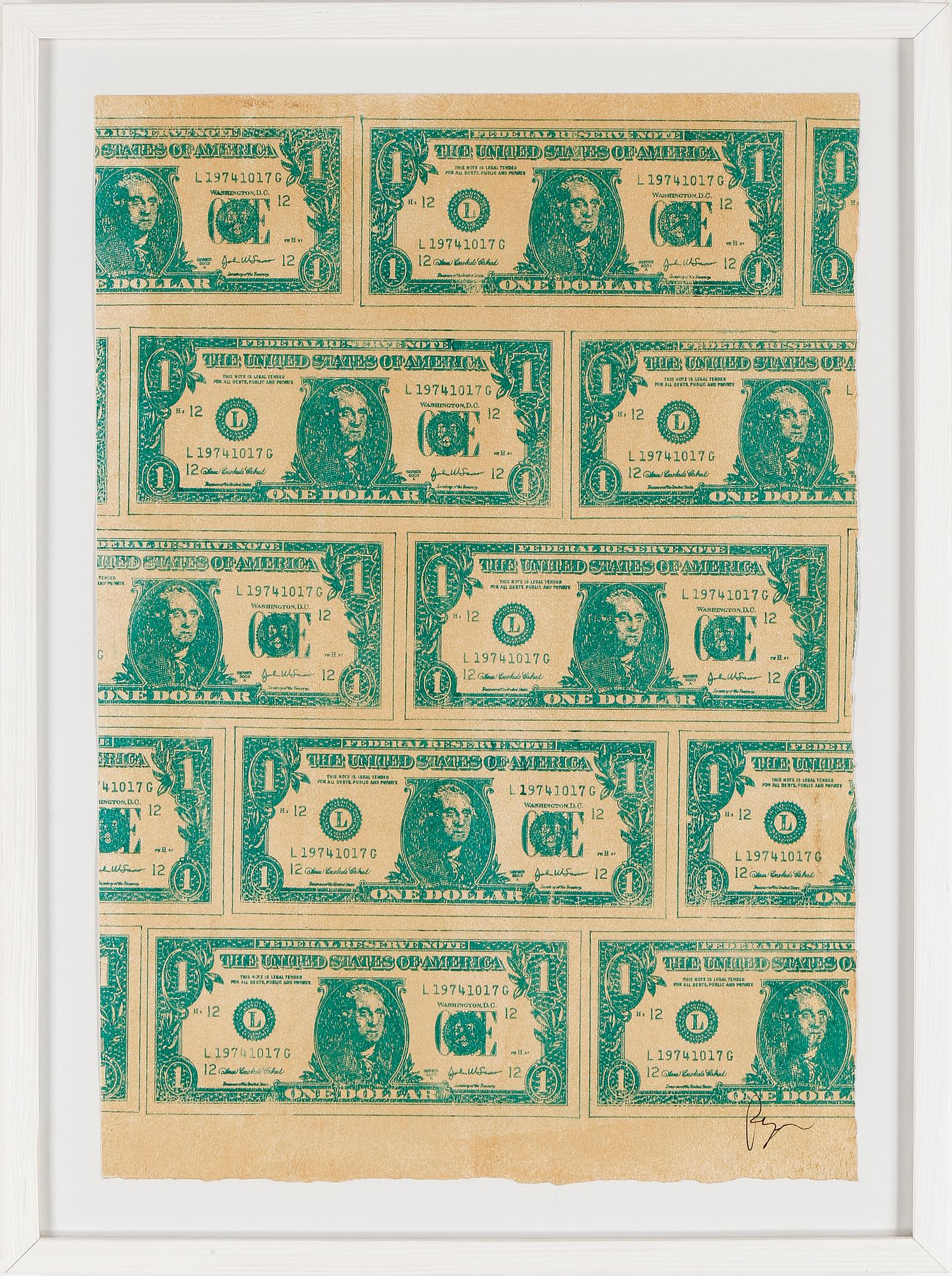 RICHARD RYAN, monoprint, signerad.