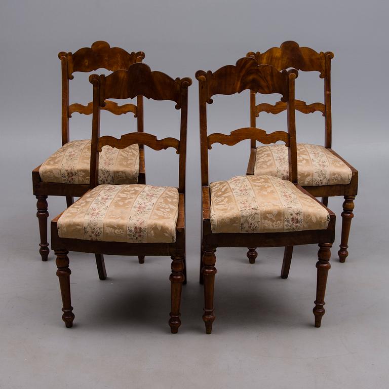 STOLAR, 4 st, senempire, 1800-talets mitt.