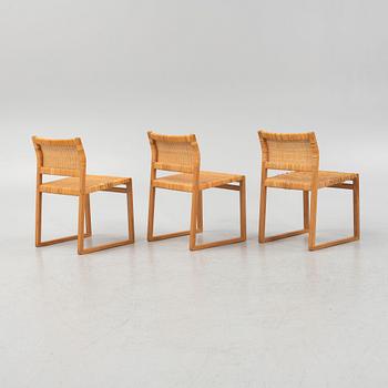 Børge Mogensen, three 'BM61' chairs, mid 20th Century.