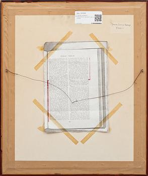 JOHANN KONRAD HAMBURGER, akvarell, sign o dat 1841.