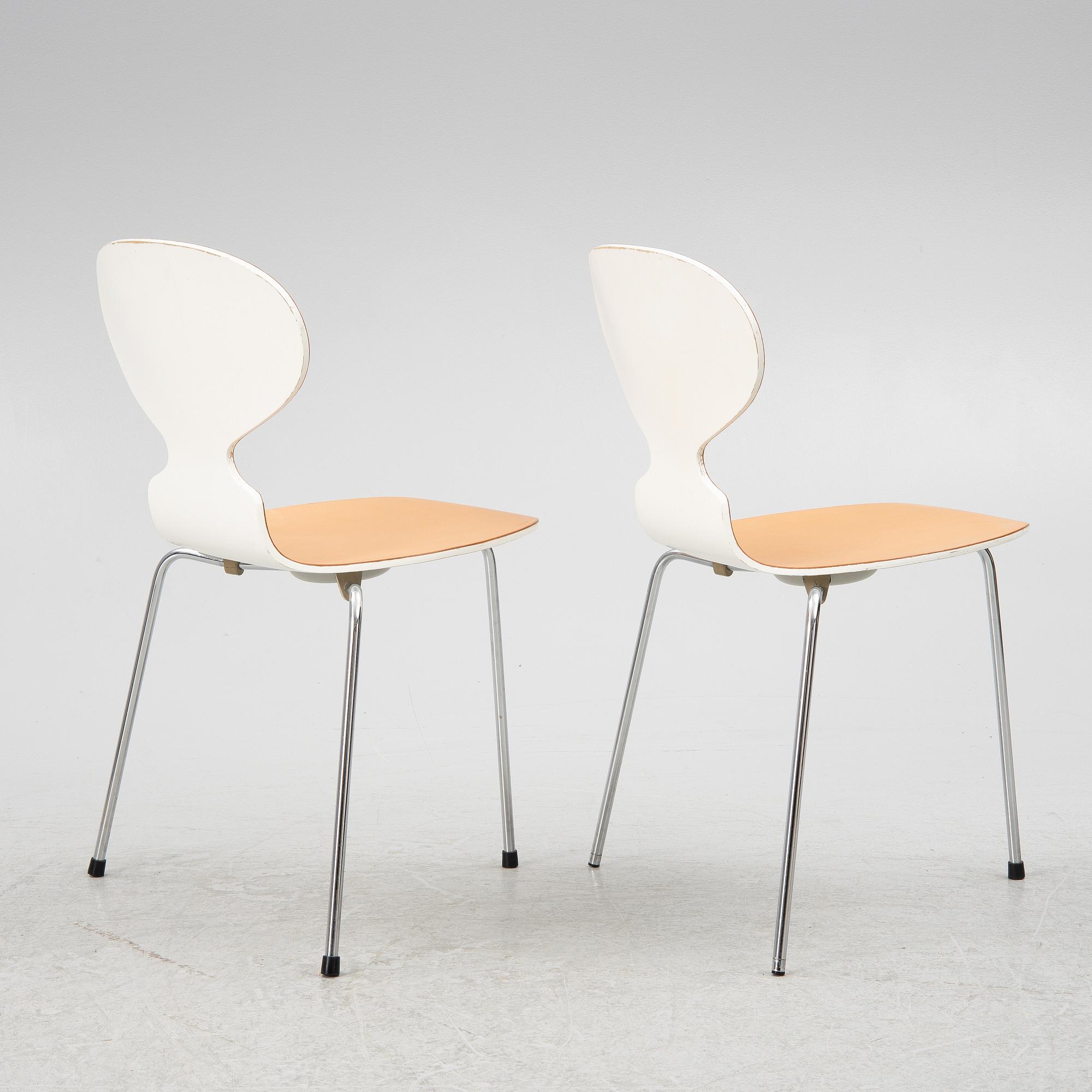 Arne Jacobsen, ett par, "Myran", Fritz Hansen, Danmark.