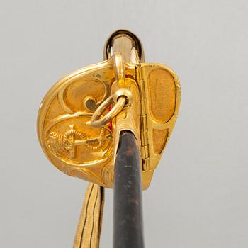 Sabel Tyska Kejserliga Marinen, Kriegsmarine, med portepee, 1900-talets början.