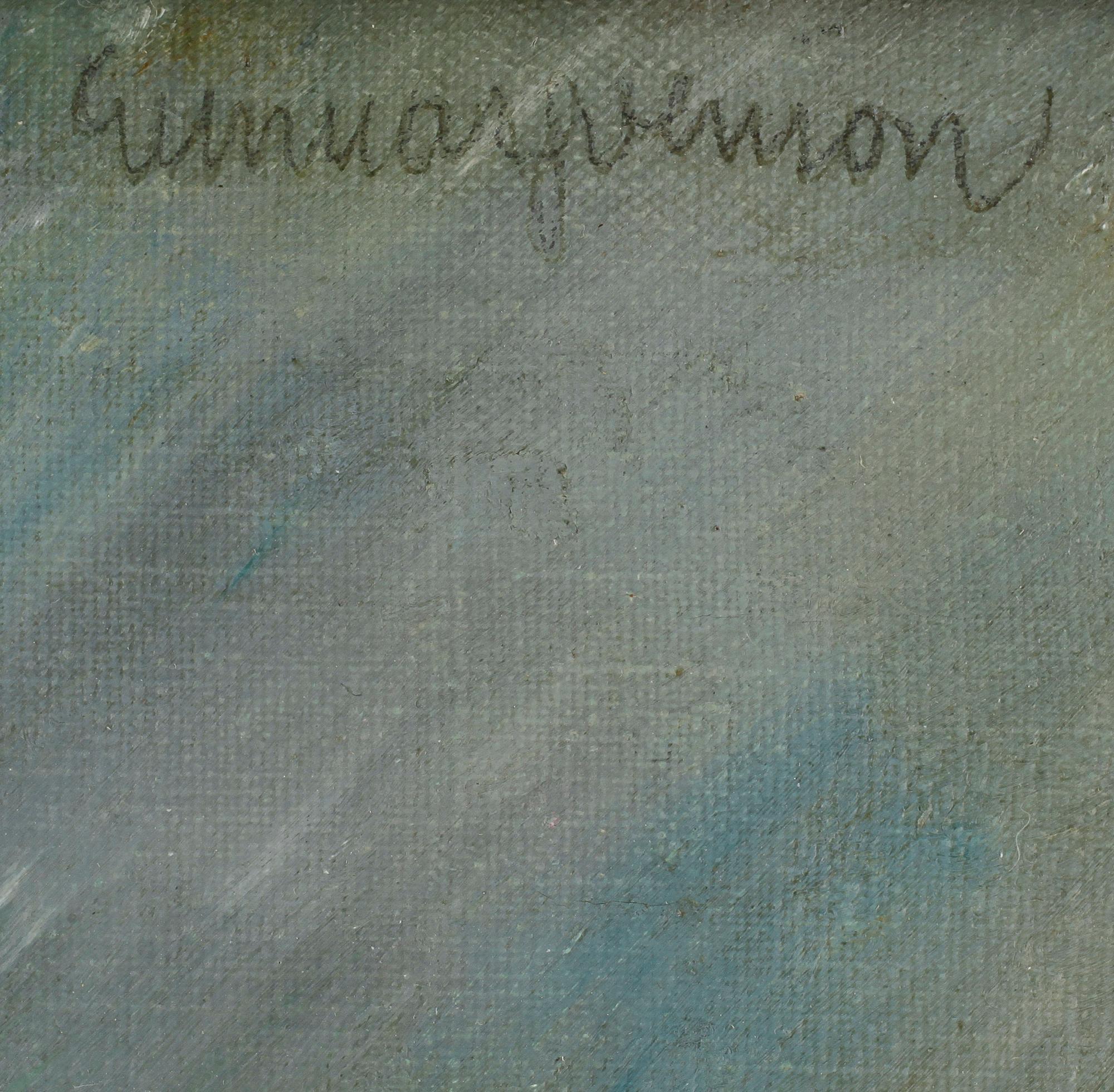 GUNNAR SVENSON, olja på duk, signerad.