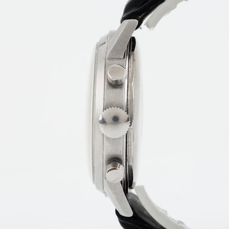 Heuer, chronograph, "Gilt Dial".