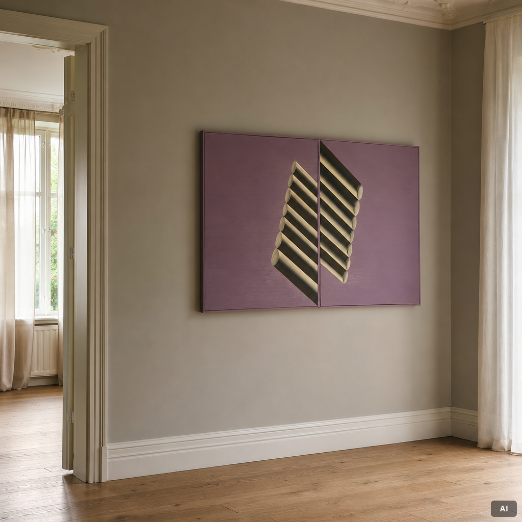 Werner Janson, Untitled, diptych.