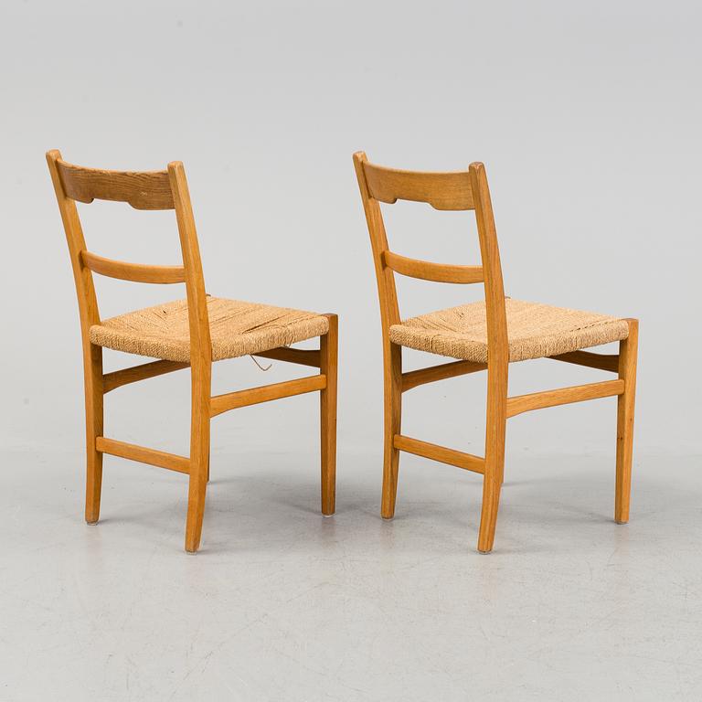 a set of 10 chairs by Gemla around the middle of the 20th century.