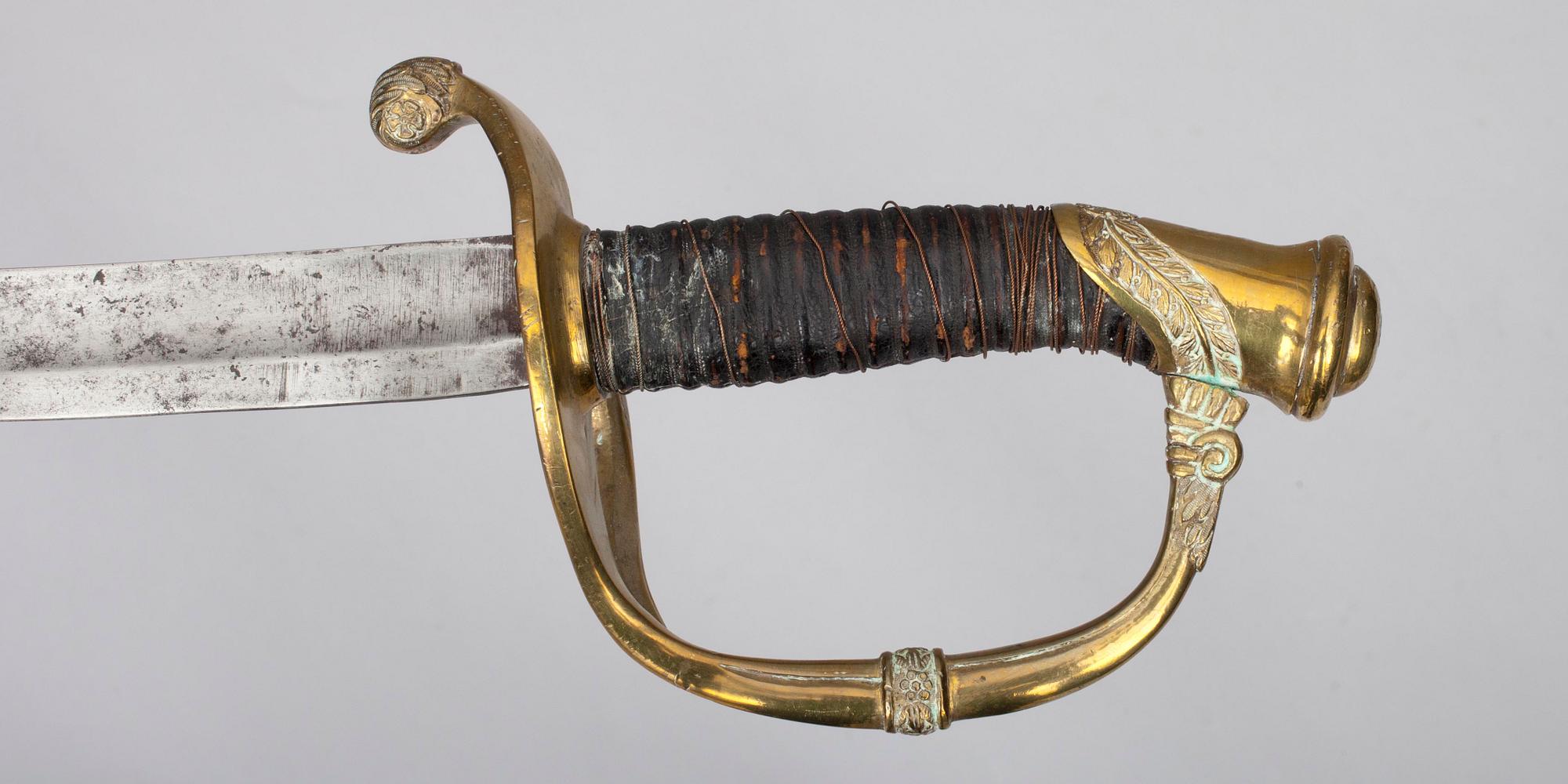 OFFICERSSABEL, modell 1826, Ryssland.