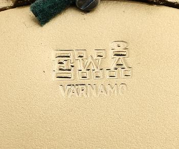 BORDSLAMPOR, 1 par, mässing, EWÅ, Värnamo, 1900-talets andra hälft.