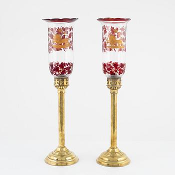 A pair of Nikolaj I mid 19th Century lanterns.