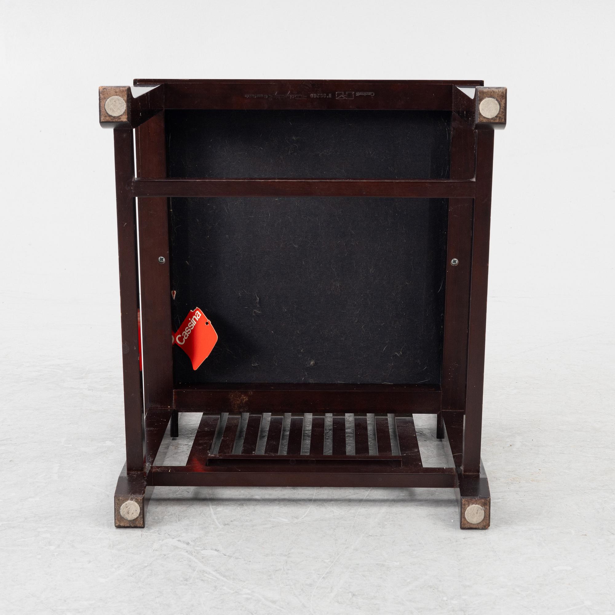 Frank Lloyd Wright, stol, "Coonley 2", Cassina, 1992.