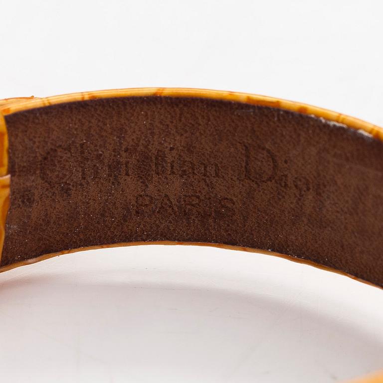 Christian Dior, Maris, wristwatch, 25.5 x 19 mm.