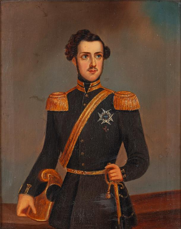 Friedrich Dürck, hans krets, "Prins Gustav" (Sångarprinsen) (1827-1852).
