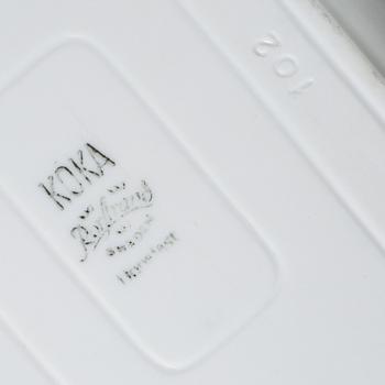 SERVISDELAR, 41 st, "Koka blå", Hertha Bengtson, Rörstrand, 1900-tal.