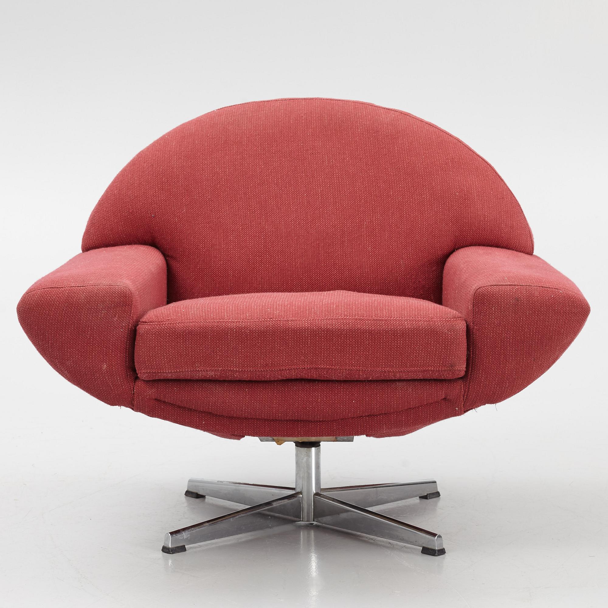 Johannes Andersen, fåtölj, modell "Capri", 1900-talets andra hälft.