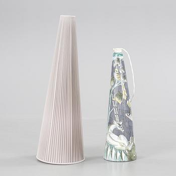 GOLVLAMPA. Keramik. Tilgmans. Signerad Oryx Marian 1961.