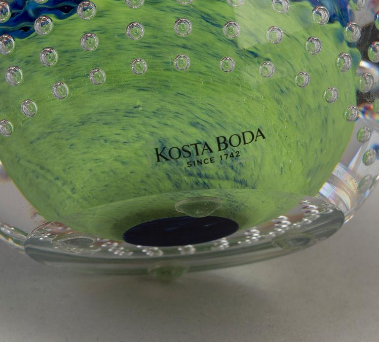 MONICA BACKSTRÖM, glass sculpture from Kosta Boda.