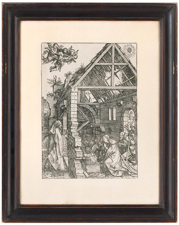 Albrecht Dürer, "The adoration of the shepherds (The nativity)", from: "The life of the Virgin".