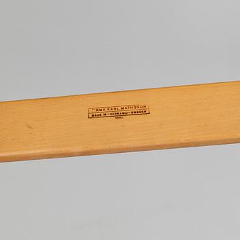 FÅTÖLJER, ett par, "Eva", Bruno Mathsson, Firma Karl Mathsson, 1965.