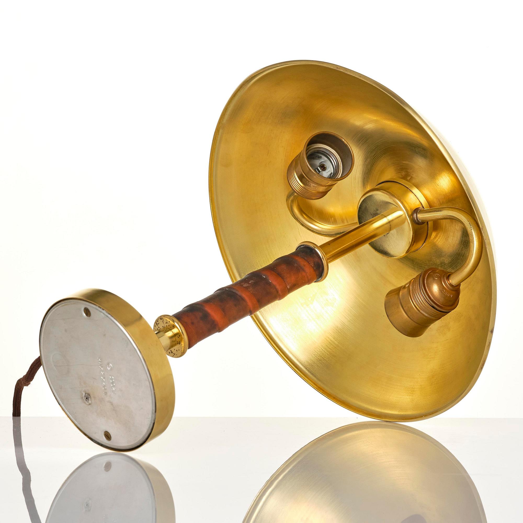 Bertil Brisborg, a table lamp model "15644", Arvid Böhlmarks Lampfabrik, Stockholm, 1960s.