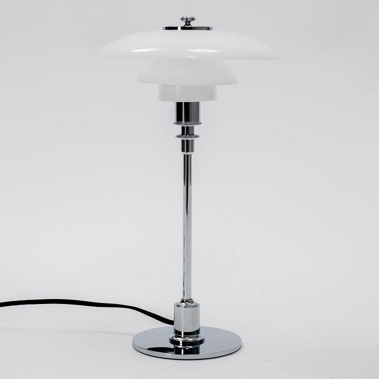 A Poul Henningsen table lamp, "PH 2/1", Louis Poulsen, Denmark.