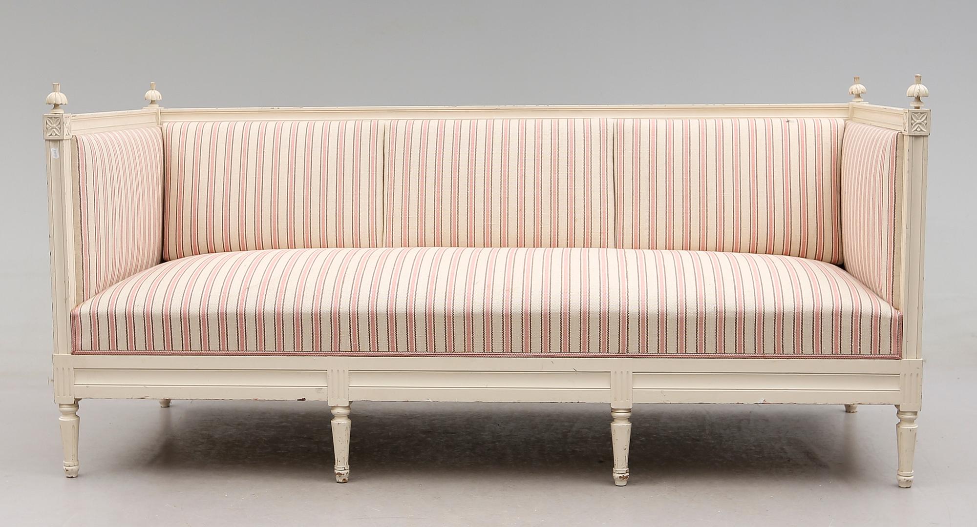 SOFFA, gustaviansk stil, 1900-talets första hälft.