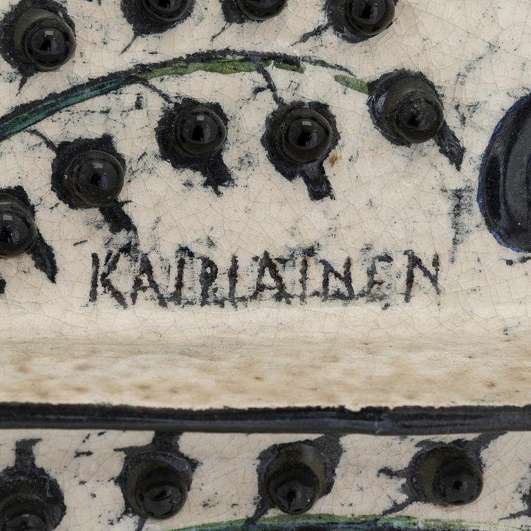 Birger Kaipiainen, koristevati, keramiikka, signeerattu Kaipiainen.