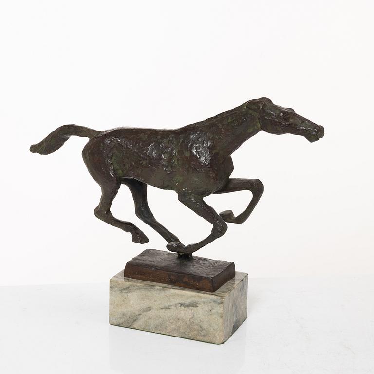 Georg Ganmar, galloping horse.