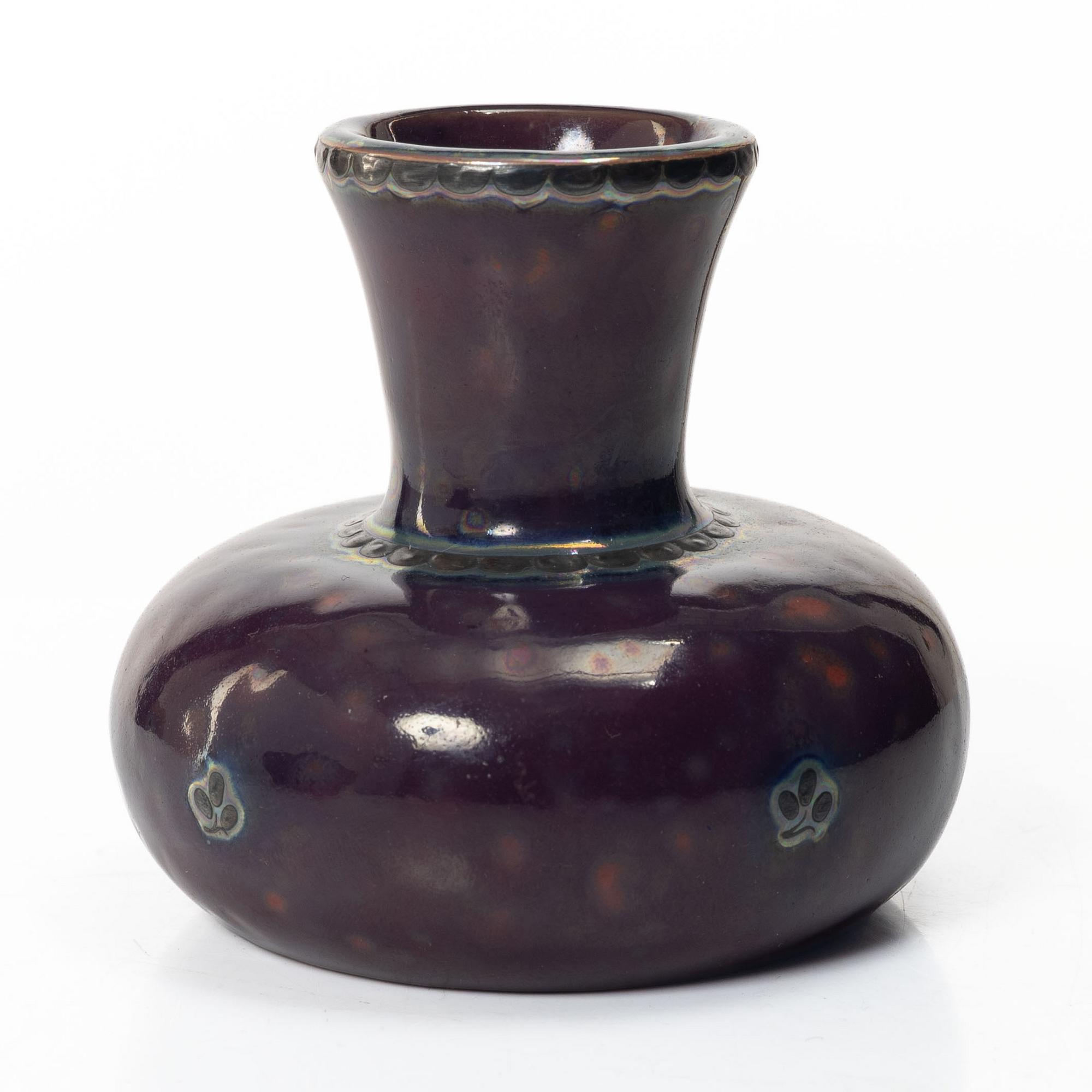 Wilhelm Kåge, An 'Argenta' bowl and vase, Gustavsberg.
