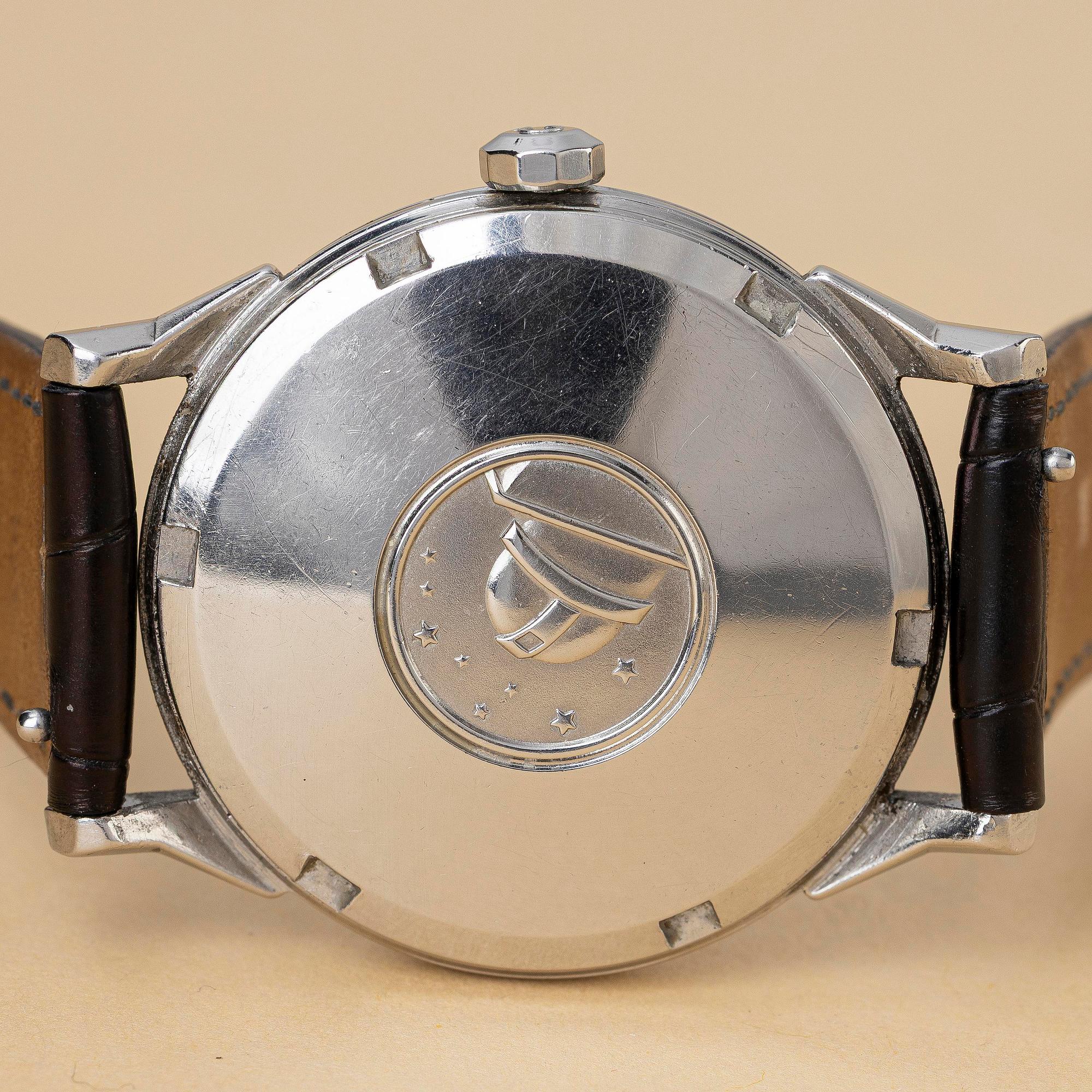 Omega, Constellation, Calendar, "Meister", "Pie-Pan", "Double signed", ca 1966.