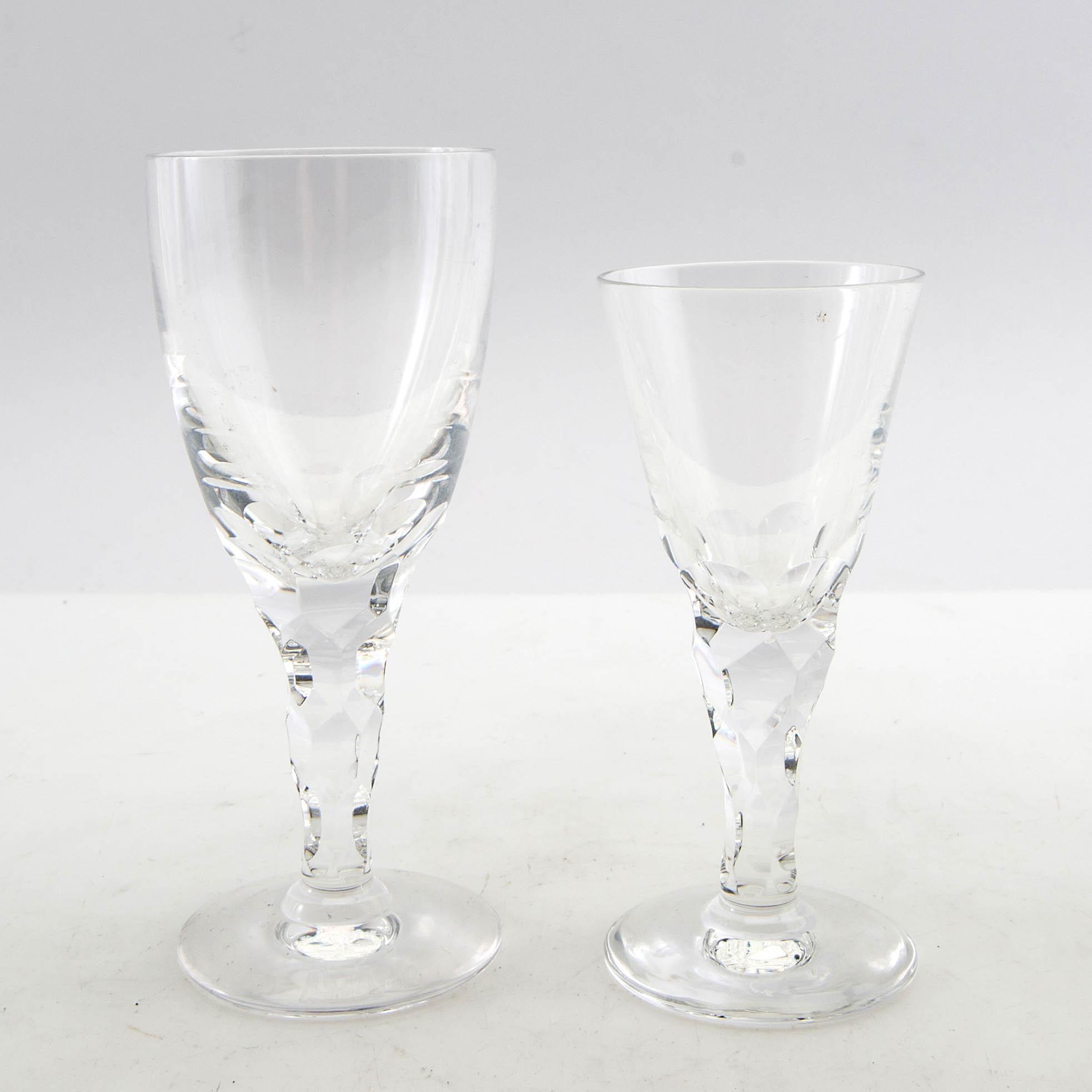 Ingeborg Lundin, Service 68 dlr "Carina" Orrefors, second half of the 20th century.