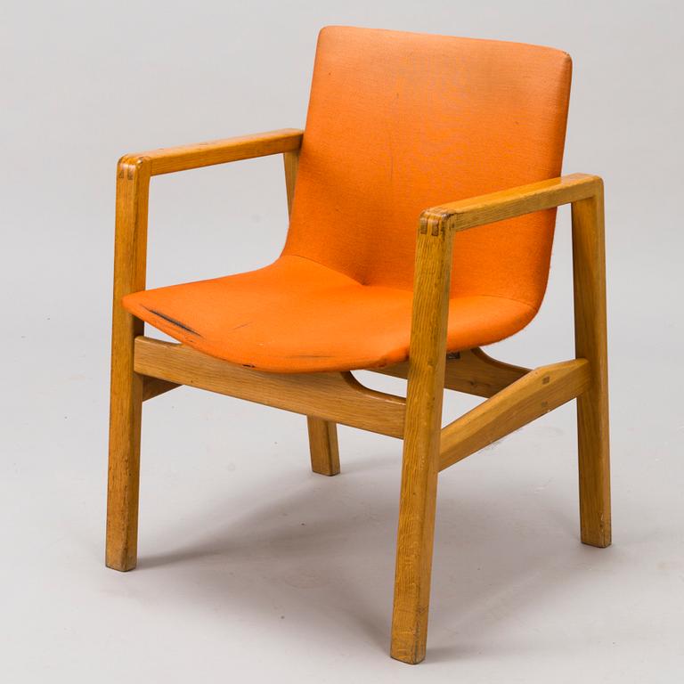 CARL GUSTAF HIORT AF ORNÄS, a 1960s, 'Hamlet' armchairs for Puunveisto Oy - Wood work Ltd.